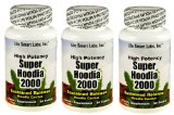2000 mg  Super Hoodia 2000 3 Bottles 180 pills 3 Months Time Released
