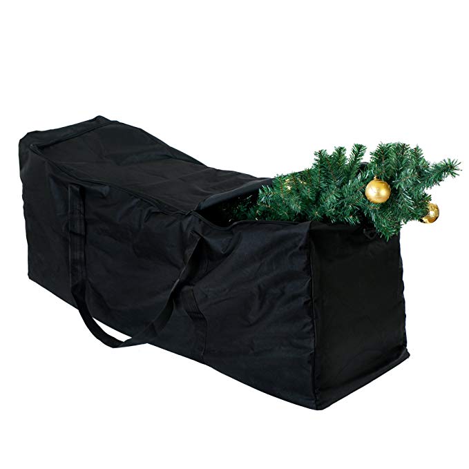 Extreme Heavy Duty Bag for Storing Large Artificial Christmas Tree and Decorations – Perfect for Safe and Protective Storage All Year - for Trees up to 9 feet - Dimensions 135cm x 38cm x 54cm