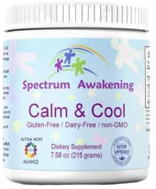 Spectrum Awakening Calm & Cool - 60 Servings - Powder Supplement for Kids & Adults - Support Calm Behavior and Healthy Sleep