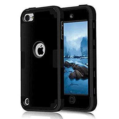 ipod touch 5 6 cases, CheerShare Dual Layer Shockproof Hard Case Cover for Apple iPod touch 5th 6th Generation