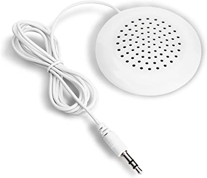 Mini Speaker, 3.5mm DIY Portable Pillow Speaker with Stereo Sound HiFi Speaker for MP3, MP4, CD Player, Mobile Phone and More.