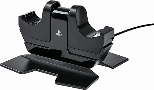 PowerA DualShock Charging Station for Playstation 4 & USB Charging Cable for Playstation 4