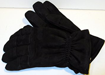 Size Medium - Black Firefighter Heavy Duty Work Gloves NFPA Rated