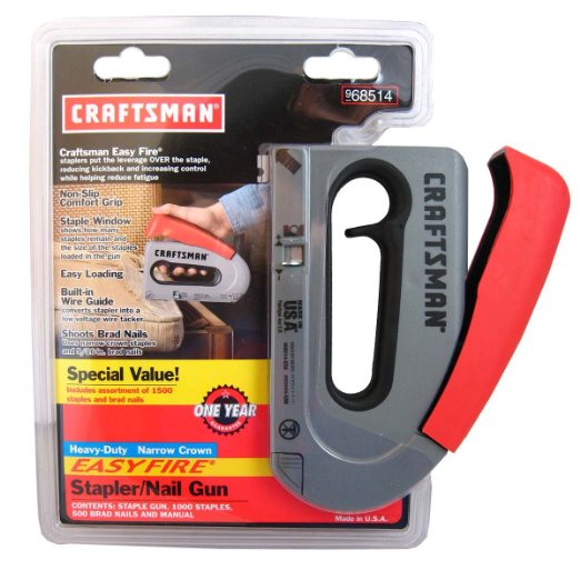 Craftsman Easy Fire Stapler/Nail Gun