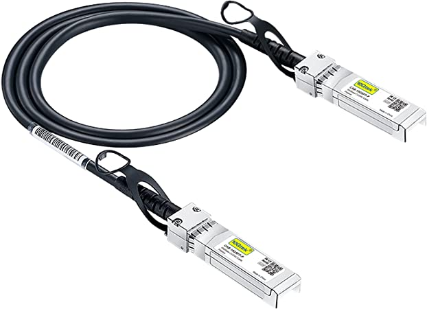 #10Gtek# SFP  DAC Twinax Cable, Passive, Compatible with HP ProCurve J9281B, HP Aruba J9281D, 1 Meter(3.3ft)