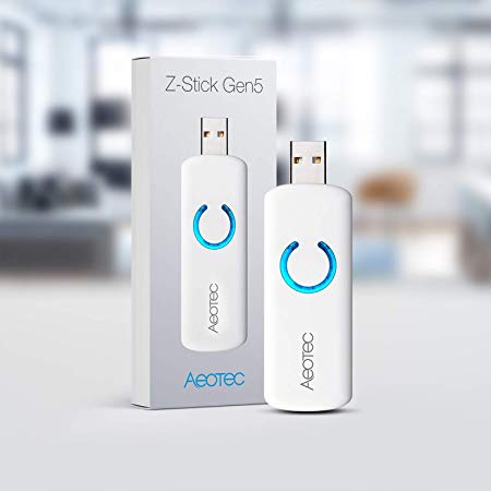 Aeotec Z-Stick Gen5 for Z-Wave and Z-Wave Plus Devices Smart Home USB Stick to Creat Gateway