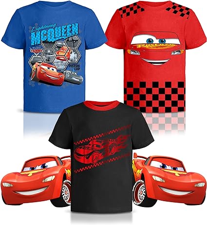 Disney Boys' Mickey Mouse 3-Pack T-Shirts