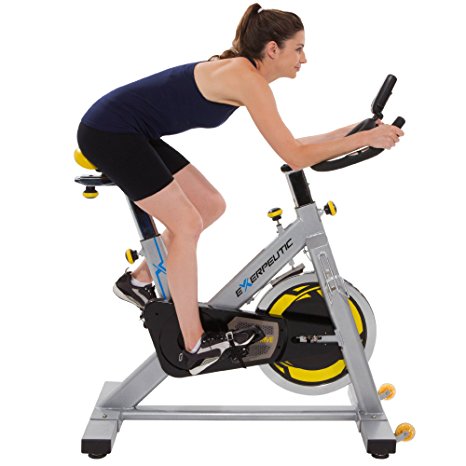 Exerpeutic LX905 Indoor Cycle Trainer with Computer and Heart Pulse Sensors