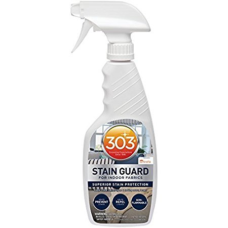 303 (30675) Fabric Stain Guard and Protectant for Home Interior Fabrics, Cushions, Upholstery and Carpets, 16 fl. oz.