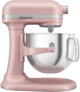 KitchenAid 7 Quart Bowl-Lift Stand Mixer, Matte Dried Rose, KSM70SKXXDR