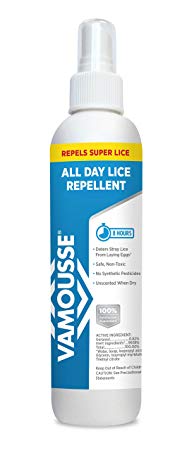 Vamousse Lice Repellent and Nit Defense, 8 Fluid Ounce
