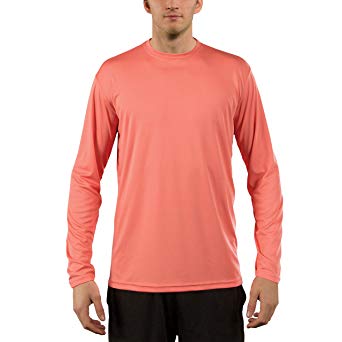 Vapor Apparel Men's UPF 50  UV Sun Protection Performance Long Sleeve T-Shirt