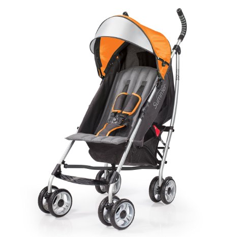 Summer Infant 2015 3D Lite Convenience Stroller Tangerine