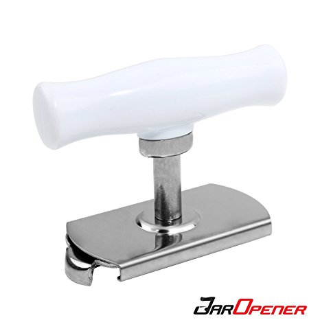 Jar Opener Stainless Steel Spiral Design Supporting Those with Arthritic Hands