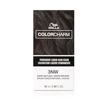 WELLA Color Charm Permanent Liquid Hair Color for Gray Coverage, Brown