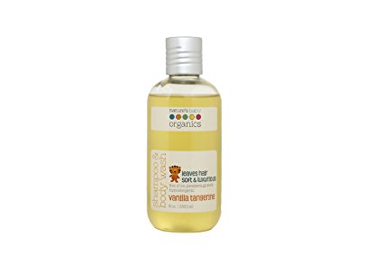 Nature's Baby Organics Shampoo & Body Wash, Vanilla Tangerine, 8 oz | Babies, Kids, & Adults! Natural, Moisturizing, Soft, Gentle, Rich, Hypoallergenic | No Chemicals, Parabens, SLS, Glutens