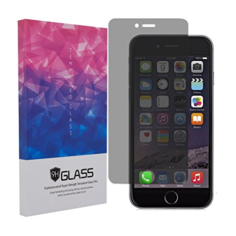 iPhone 6 Privacy Screen Protector Tempered Glass for 4.7 Inch 3D Touch Full Coverage-Weforever