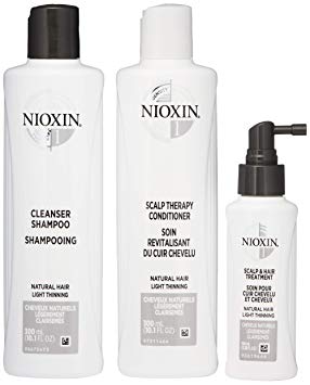 Nioxin Hair System Care Kit, System 1 (Fine Hair/ Normal to Light Thinning), 3 ct.