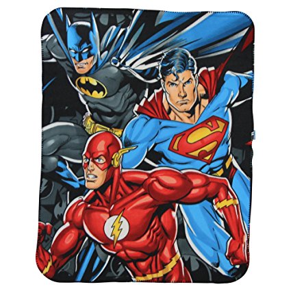 Justice League 46x60" Fleece Throw Blanket