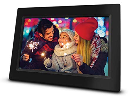 RCA 10 inch Wi-Fi Cloud Digital Photo Frame | The RCA Frame, 8GB Internal Storage, Touch Screen Slideshow Picture Frame. Instantly Sharing Memories. Worldwide Connectivity.