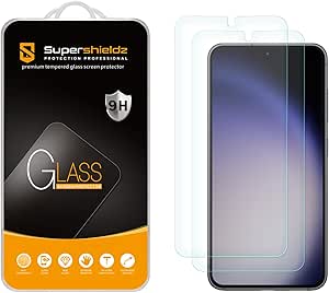 Supershieldz (2 Pack) Designed for Samsung Galaxy S24 Tempered Glass Screen Protector, Anti Scratch, Bubble Free