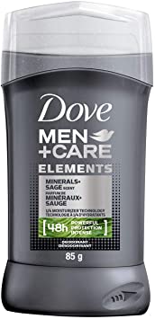 Dove Men  Care Elements Mineral Plus Sage Stick Deodorant, 85 Gram