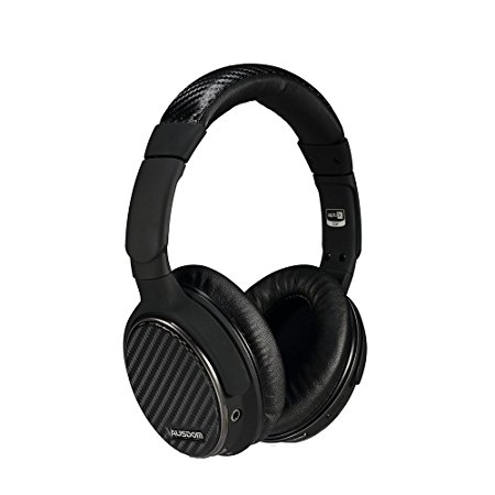 Ausdom M05 Dual Mode Wireless/Wired 2-in-1 Bluetooth Over-Ear Stereo Headphones - Black