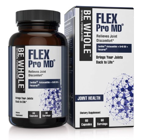 Flex Pro MD Relieve Joint Discomfort and Restores Optimal Joint Function - Clinically Shown to be 3 Times More Effective than Glucosamine and Chondroitin in Relieving Joint Discomfort