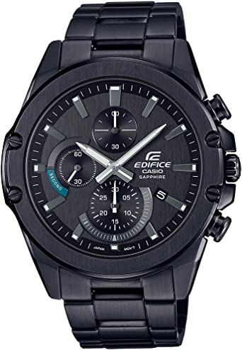 Casio Edifice Chronograph Quartz Black Dial Men's Watch EFR-S567DC-1AVUDF