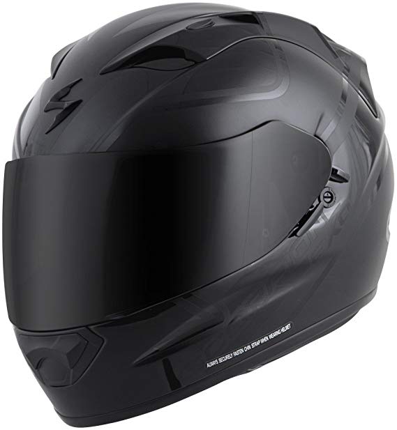 Scorpion EXO-T1200 Freeway Street Motorcycle Helmet (Matte Black, X-Large)