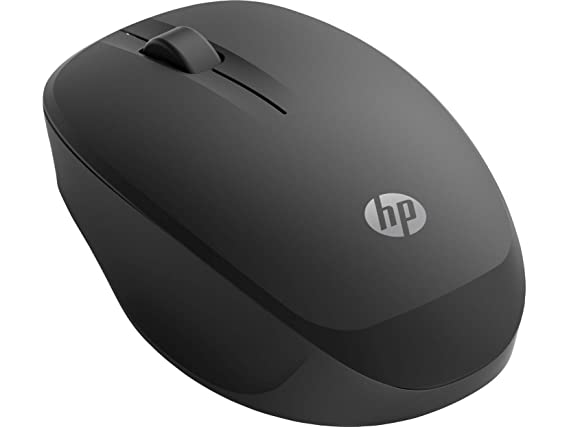 HP Wireless Bluetooth Mouse 250 for PCs and Laptops, Adjustable DPI, Security Encryption, High-Resolution Optical Sensor, and Ergonomic Comfort, Black (6CR73AA)