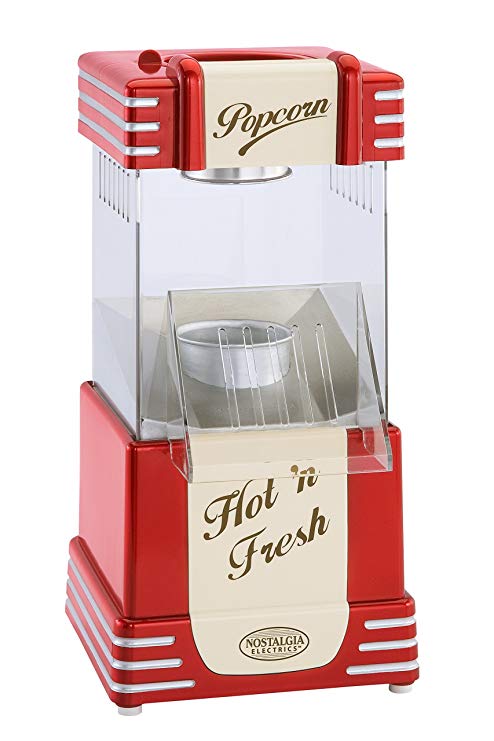 Nostalgia RHP625 12-Cup Hot Air Popcorn Maker