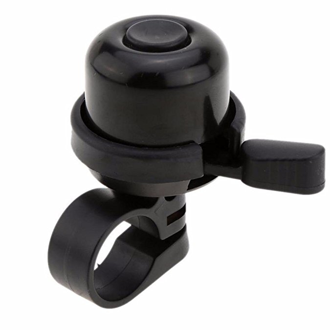 Iuhan® Fashion For Safety Cycling Bicycle Handlebar Metal Ring Black Bike Bell Horn Sound Alarm