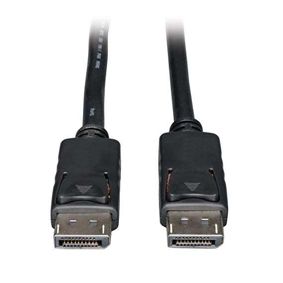 Tripp Lite DisplayPort Cable with Latches (M/M), DP to DP, 1080p, 30-ft. (P580-030)