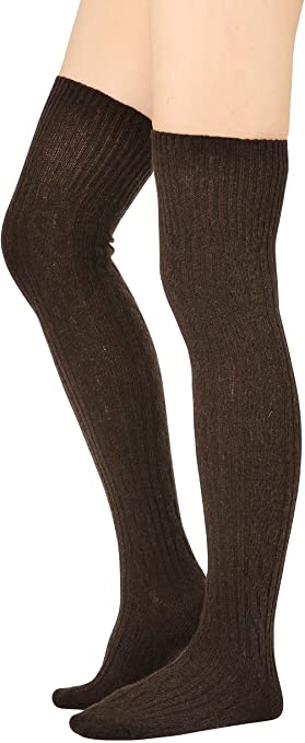 STYLEGAGA Women's Fall Winter Warm Over the Knee High Socks Knit Long Boot Socks Leg Warmer