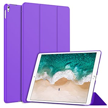 iPad Pro 10.5 Case, JETech Case Cover for Apple iPad Pro 10.5 Inch 2017 Model with Auto Sleep/Wake (Purple) - 3052C