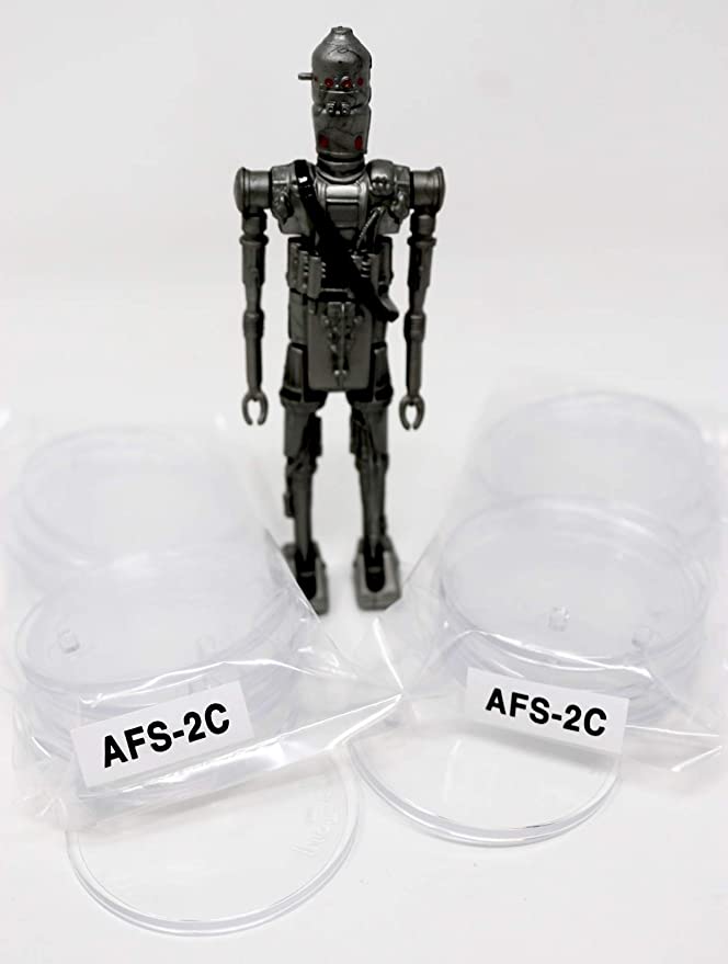 Star Wars Clear Action Figure Stands for Pre-1984 Vintage Quantity of 20