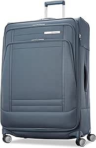 Samsonite Lightweight Softside Expandable, Elemental Blue, Checked-Large 29-Inch