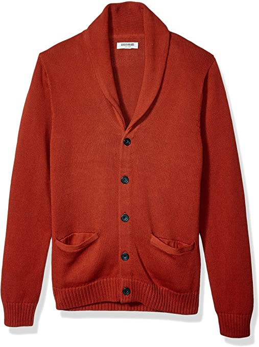 Amazon Brand - Goodthreads Men's Soft Cotton Shawl Cardigan Sweater