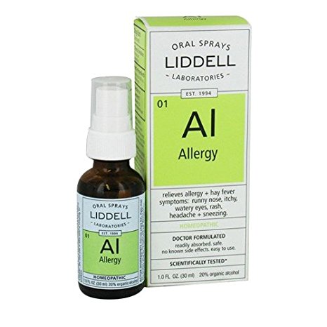Liddell Homeopathic Oral Allergy Spray, 1 Ounce