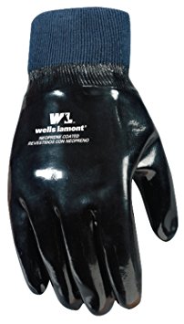 Wells Lamont Work Gloves, Neoprene Coated, One Size (190)