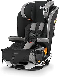 Chicco MyFit Zip Harness   Booster Car Seat - Nightfall, Black