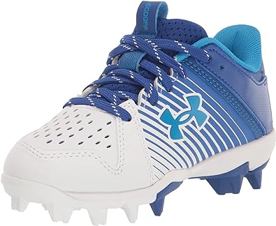 Under Armour Baby-Boy's Leadoff Low Junior Rubber Molded Baseball Cleat Shoe