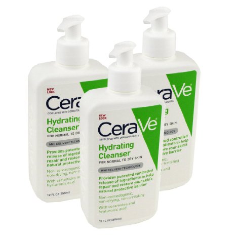 Cerave Hydrating Cleanser-12 Oz (Pack of 3)