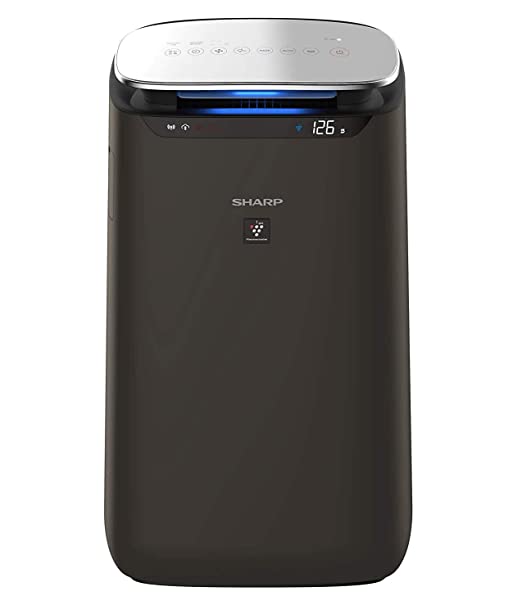 Sharp Air Purifier for Homes and Offices | Dual Purification - ACTIVE (Plasma Cluster Technology) and PASSIVE FILTERS (True HEPA H14, Carbon, Pre-Filter)