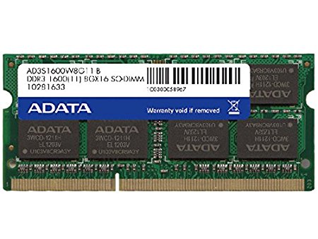 Adata Premier Series 4GB DDR3 SO-DIMM Memory Module