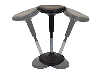 NEW Wobble Stool Adjustable Height Active Sitting Balance Perching Chair for   Office Standing Desk Best Tall Swivel Ergonomic Stability Sit Stand Up Perch   Stool