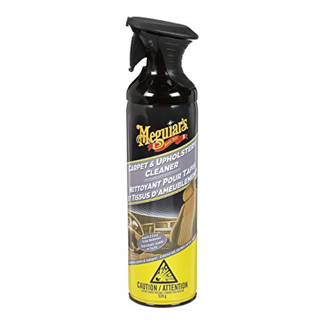 Meguiar’s Carpet & Upholstery Cleaner - Deep Cleaning Power Removes Stains and Odours, 539g – G9719C