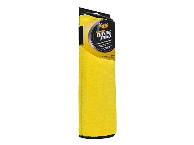 MEGUIAR'S X190400 31" x 21.5" Supreme Shine Drying Towel, Large Super Plush