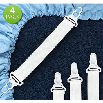 Bed Sheet Grippers Set of 4
